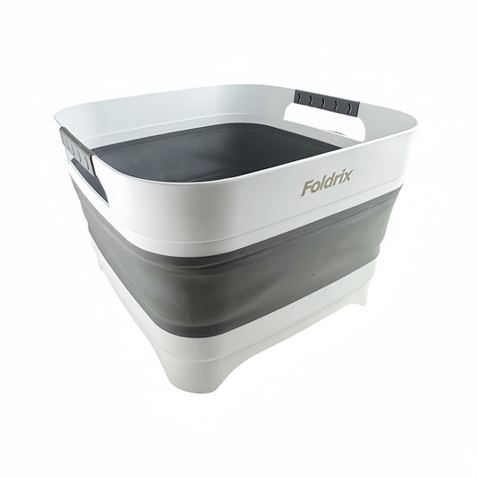 Foldrix Collapsible Wash Basin, Foldable, Versatile dishpan ,Camping Sink, Wash Tub for RV Kitchen